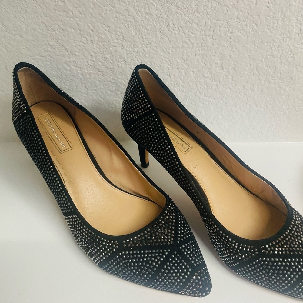 ANTONIO MELANI Black Elegant Heels